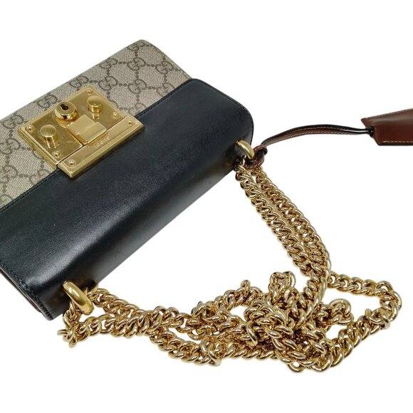 641602BA (X6) Gucci Shoulder Bag Brown PVC - Picture 3 of 9